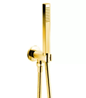 Душевой набор Fantini лейка, шланг 150см, шланговое соединение, золото 29015943