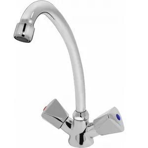 Смеситель для кухни VARION Armaturen 2246 36 2 керамические кран-буксы, U-образный излив 180мм