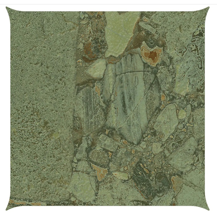 Arcana Ceramica Black&Cream ARC_8223 Checkers Starry Green Giada 24,3x24,3 матовая