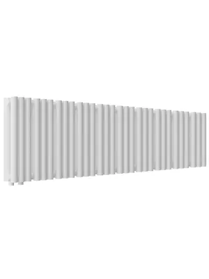Радиатор стальной Empatiko V LR2 двухтруб 1192х236х122 30 сек НЗ.подкл, 1710Вт, Mild White