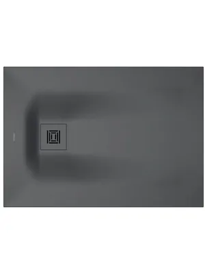 Душевой поддон Duravit 1000х700мм, темно-серый матовый 720272650000000