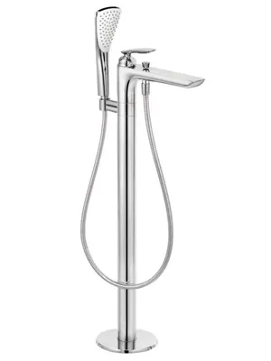 Смеситель KLUDI для ванны и душа, напольный (хром) 525900575