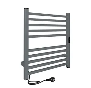 Полотенцесушитель Indigo б/п 600х500 (таймер,скр.монт.унив.подк) серый, LСLATCE60-50MGRt