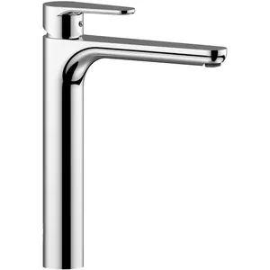 Смеситель для раковины Paffoni GR081CR высокий, однозахватный, хром