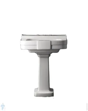 Раковина подвесная Devon&Devon IBLG(1-3)FBOG 710х545х265 с 1 отверстием под смеситель, белая