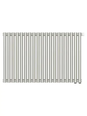 СУНЕРЖА Дизайн радиатор 500х855 (19 секц) нерж.сталь, EU50 левое/правое, 3/4", 00-0322-5019