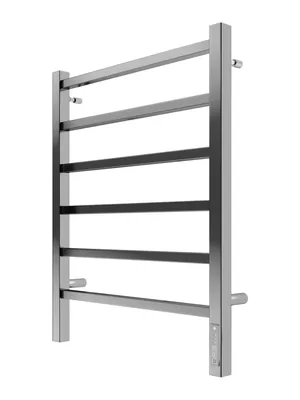 Полотенцесушитель TERMINUS П6 (ШВ:500х650) электро, нерж.сталь, quick touch