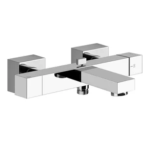 Смеситель Gessi Rettangolo K 20111.031 для ванны/душа, настенный, термостатический, хром