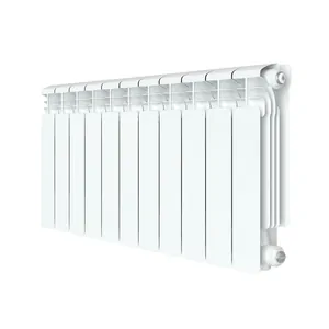 Радиатор алюминиевый Rifar VENTIL VR 350 нижнее правое подключение, 11 секций, 50мм, 1507 Вт