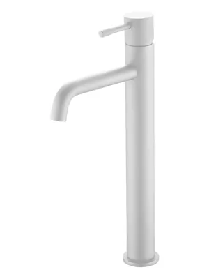 Смеситель Boheme 462-MW для раковины, на 1 отверстие, однозахватный, белый матовый