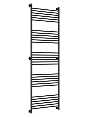 СУНЕРЖА Полотенцесушитель 1900х600 (30 ступ.) черный матовый, унив. под. 3/4"