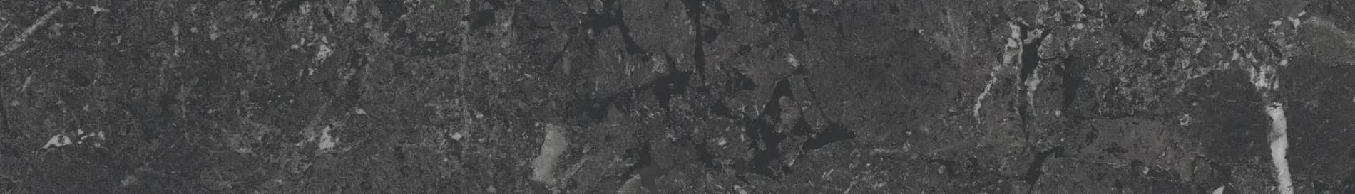 Тубкаль Плинтус Чёрный Матовый Обрезной 60x9.5
