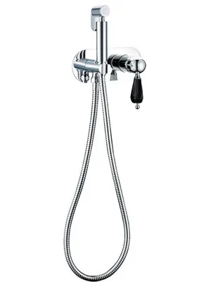 Смеситель Boheme 426-BSW встраиваемый, с гигиеническим душем, однозахватный, хром