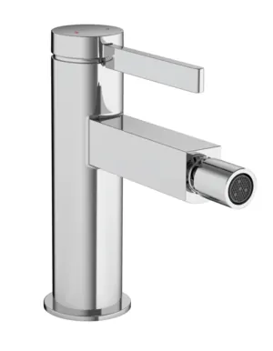 Смеситель Hansgrohe 76200000 для биде, однорычажный, сливной клапан Push-Open, хром
