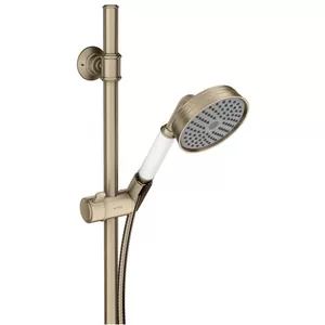 Душевой набор Axor 27982820 ручной душ, шланг 1,6м, штанга 0,9м, держатель шлиф никель