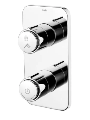 Смеситель Iddis Push Control для душа, встраиваемый, с кнопочным управлением, хром SLISBBTi67