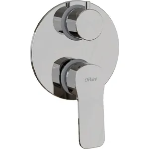 Смеситель для ванны/душа Paini однозахватный, встраиваемый, хром P4CR6911