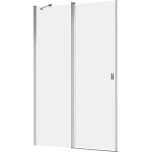 Душевая дверь RAVAK CRV2-120 (1180-1200х1950) распашная, стекло, сатин+Transparent