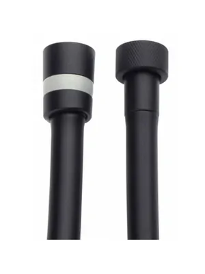 Шланг душевой Bossini Cromolux 1750мм, армированный нейлон, 1/2 , черный матовый A00258D.073.1