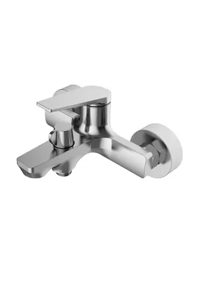 Смеситель для ванны/душа ESKO IT54 настенный, однозахватный, короткий излив, цвет: хром