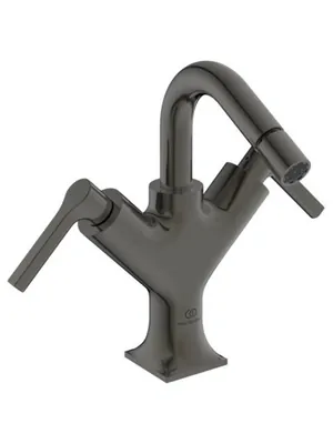 Ideal Standard Смеситель для биде BD441A5 двухзахватный, донный клапан, серый