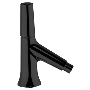 Смеситель для биде CISAL VI0005542Q однозахватный, донный клапан, излив 96 мм, черный титан