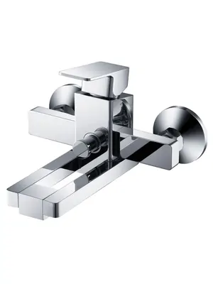 Смеситель Zeegres 11002001 для ванны/душа, однозахватный, излив 199мм