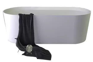 Ванна отдельностоящая Knief Pearl (1720x800x500) искусственный камень, белый глянец 0600-052-02