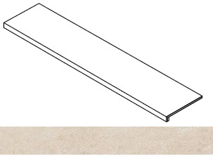 Forte dei Marmi Rock Siberian Ivory Fro, 33x120 матовая