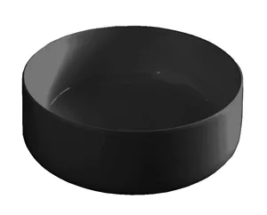 Раковина накладная ArtCeram 420х420х160 без перелива,без отв. под смес., черная COL001 17 00