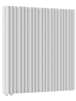Радиатор стальной Empatiko V LR2 двухтруб 832х536х122 21 сек НЗ.подкл, 2430Вт, Mild White