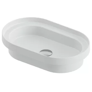 Раковина ArtCeram 350х580 врезная/накладная, белая матовая TFL033 05;00