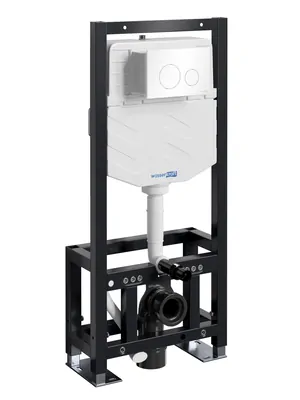 Инсталляция для унитаза WasserKRAFT с клавишей смыва, цвет: белый 61TLT.010.ME.WH02