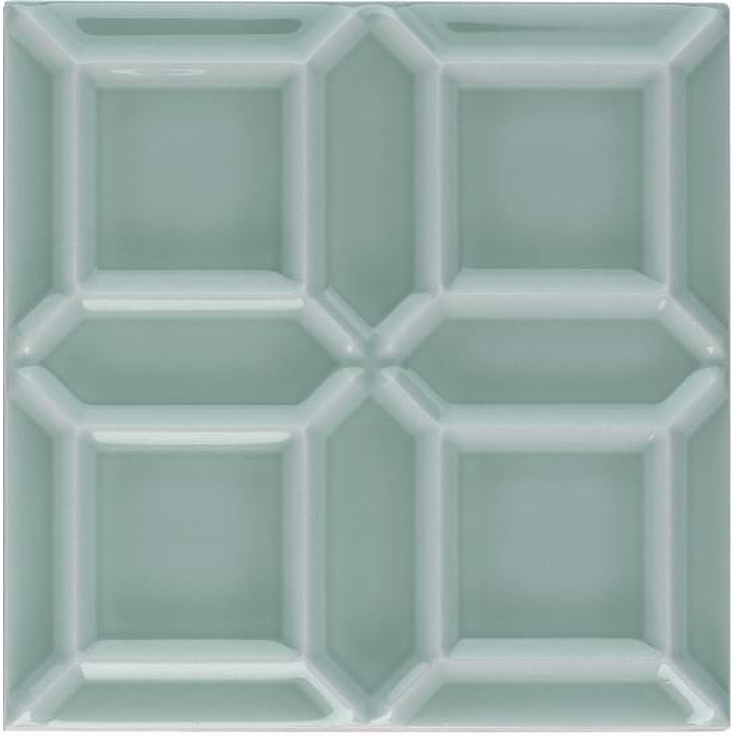Adex Neri ADNE1114 Liso Edge Sea Green 15x15