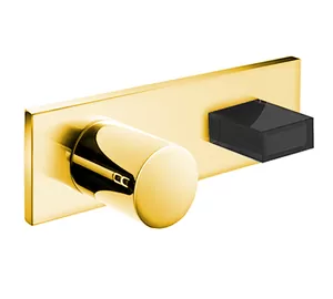 Смеситель Fantini для душа встраиваемый, переключатель на 2 потока, золото 2901N385SB