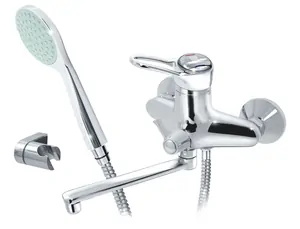 Смеситель для ванны VARION Armaturen 7025 65 3 однозахватный, поворотный излив 220мм