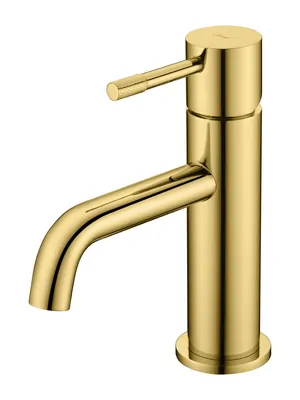 Смеситель Boheme 461-G для раковины, на 1 отверстие, однозахватный, золото