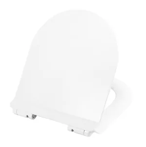 Сиденье для унитаза BelBagno BB2111SC микролифт, дюропласт, металическое крепление, белое