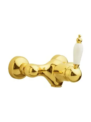 Смеситель Boheme Oro 284 для душа, настенный, однозахватный, золото