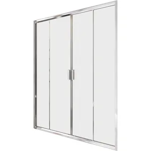 Душевая дверь RAVAK BLDP4-200 (1970-1990х1900) раздвижная, стекло, блестящий+Transparent
