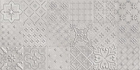 плитка 31.5x63 LUCE DAMASCO PLATA матовая