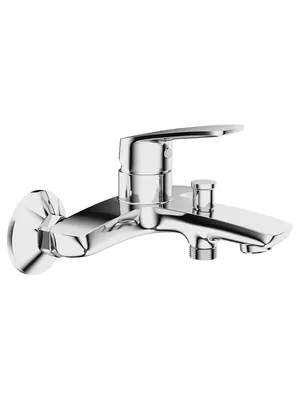 Смеситель для ванны/душа Aqueduto SUA0600 настенный, однозахватный, излив 160мм, цвет: хром