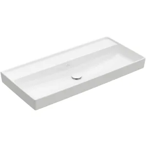 Раковина Villeroy & Boch (1000х470) отв, без перелива, ceramic+, белый 4A33A3R1