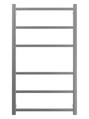 GROTA Полотенцесушитель "Лесенка" водяной 530x900 матовый нерж.сталь, нижнее подкл. D-1/2"