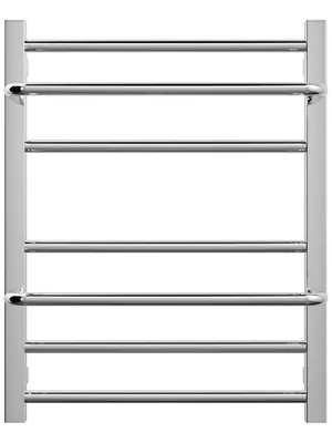 GROTA Полотенцесушитель водяной 480x600 полиров. нерж. сталь, диагон/нижнее покл. D-1/2"