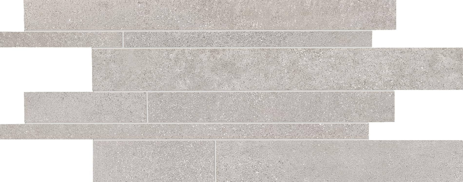 мозаика Be Square Listelli Sfalsati Concrete Naturale 30x60