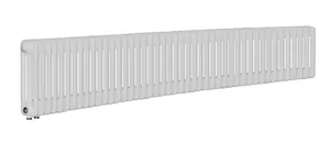 Радиатор стальной трехтрубчатый RIFAR 3037- 45 секций, нижнее подкл. с терм. клапаном