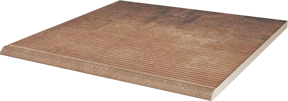 SCANDIANO ROSSO STOPNICA PROSTA 30x30 матовая