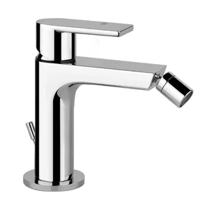 Смеситель Gessi Via Manzoni 38607.031 однорычажный, для биде, с донным клапаном, хром