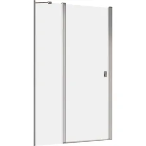 Душевая дверь RAVAK CSD2-120 (1175-1205х1950) распашная, стекло, сатин+Transparent